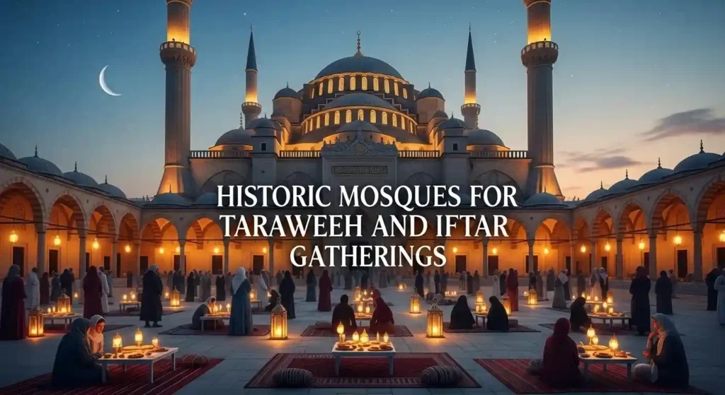 Historic Mosques for Taraweeh and Iftar Gatherings